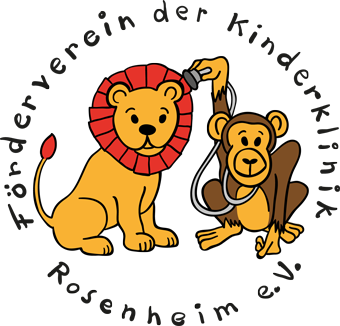 Logo des Fördervereins der Kinderklinik Rosenheim e.V.